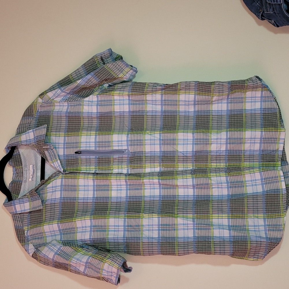 Mens Columbia fishing shirt XL
